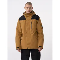 Zdjęcie 4F Kurtka snowboardowa 4FAW23TTJAM288 Beżowy Regular Fit