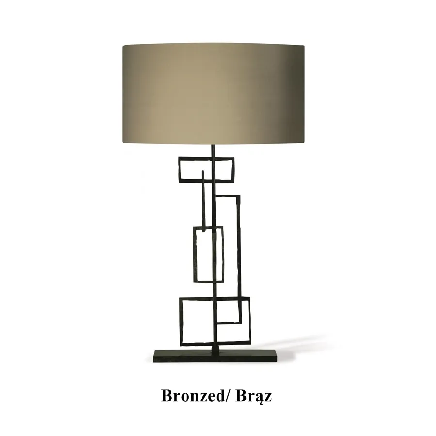 obrazek 2 Awangardowa duża lampa z kutej stali - Luxury Products
