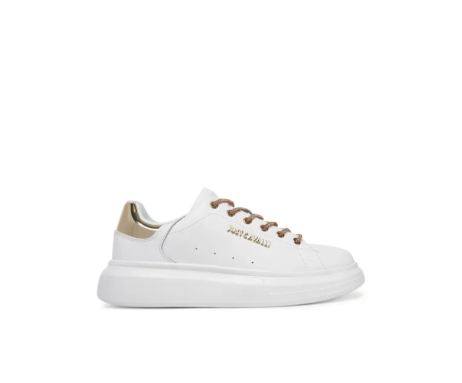 obrazek 1 Just Cavalli Sneakersy 78RA3SB1 ZPA86 Biały