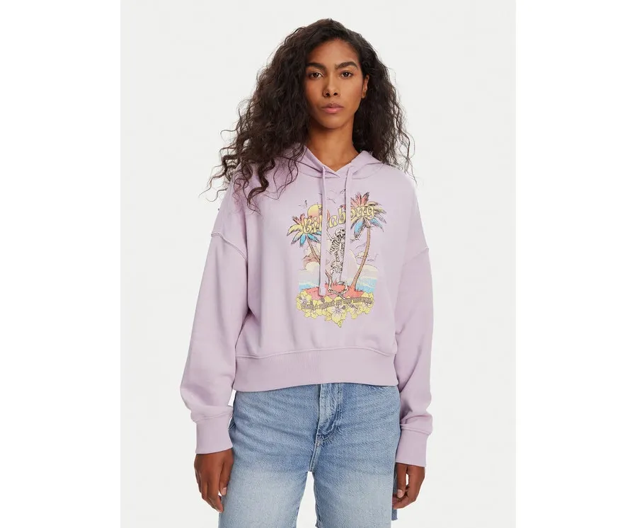 obrazek 1 Billabong Bluza All Time EBJFT00146 Fioletowy Boxy Fit