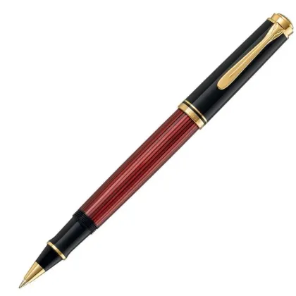 Zdjęcie Pióro kulkowe Pelikan Souveran R400 Black-Red