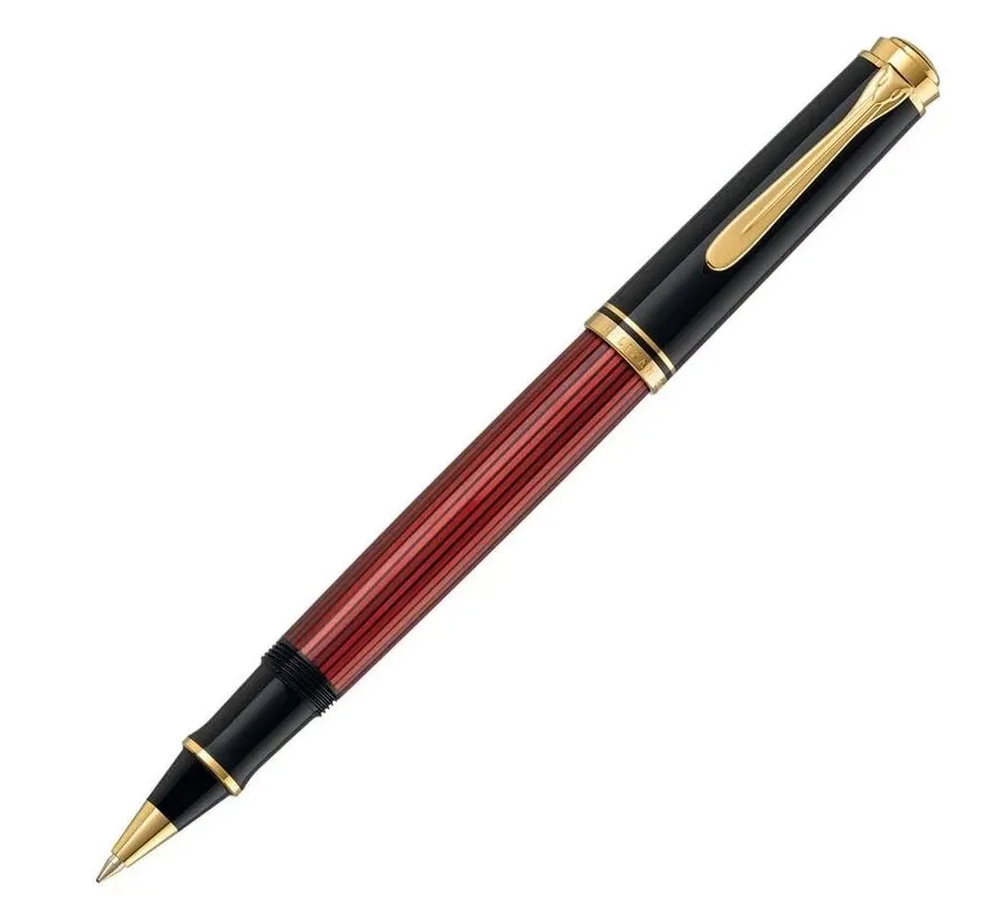 obrazek 1 Pióro kulkowe Pelikan Souveran R400 Black-Red
