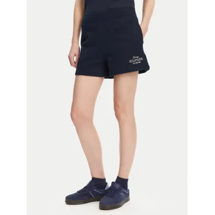 Zdjęcie Tommy Hilfiger Szorty sportowe WW0WW45518 Granatowy Regular Fit