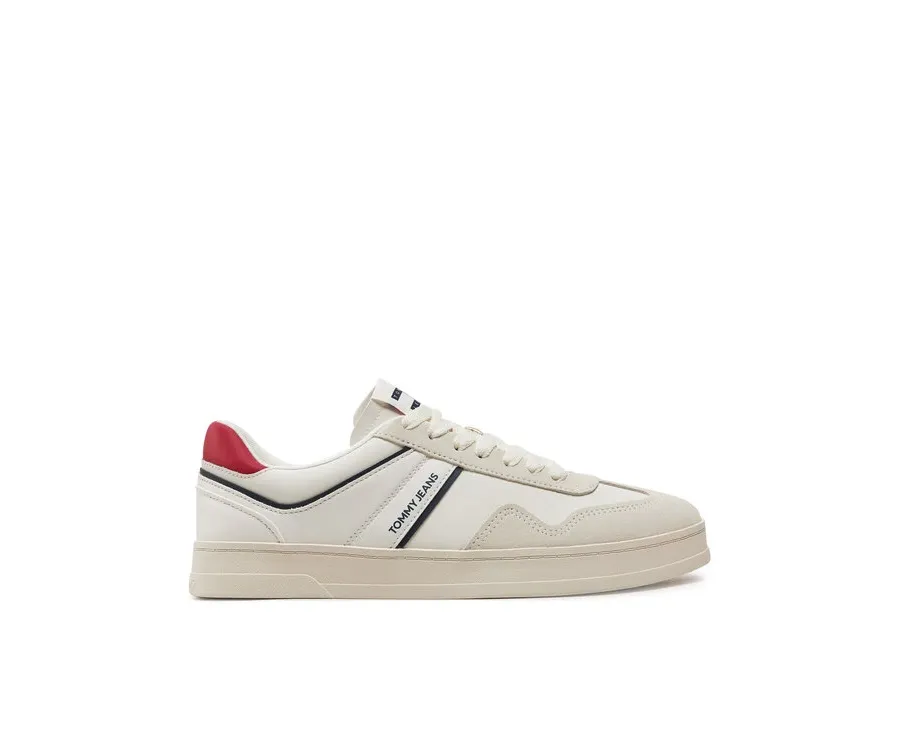 obrazek 1 Tommy Jeans Sneakersy Tjm Leather Retro Cupsole EM0EM01414 Kolorowy