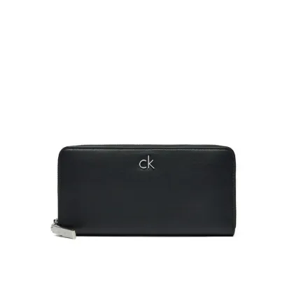 Zdjęcie Calvin Klein Duży Portfel Damski Ck Daily Large Zip Around_Pbl K60K612850 Czarny