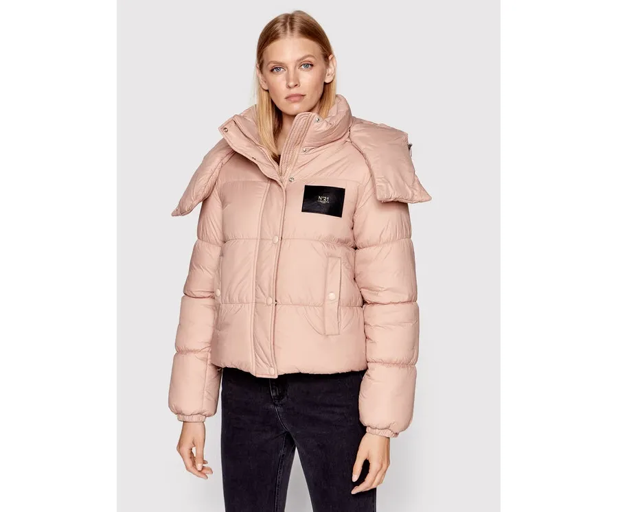 obrazek 1 N°21 Kurtka zimowa 22I N2M0 O091 5004 Różowy Regular Fit
