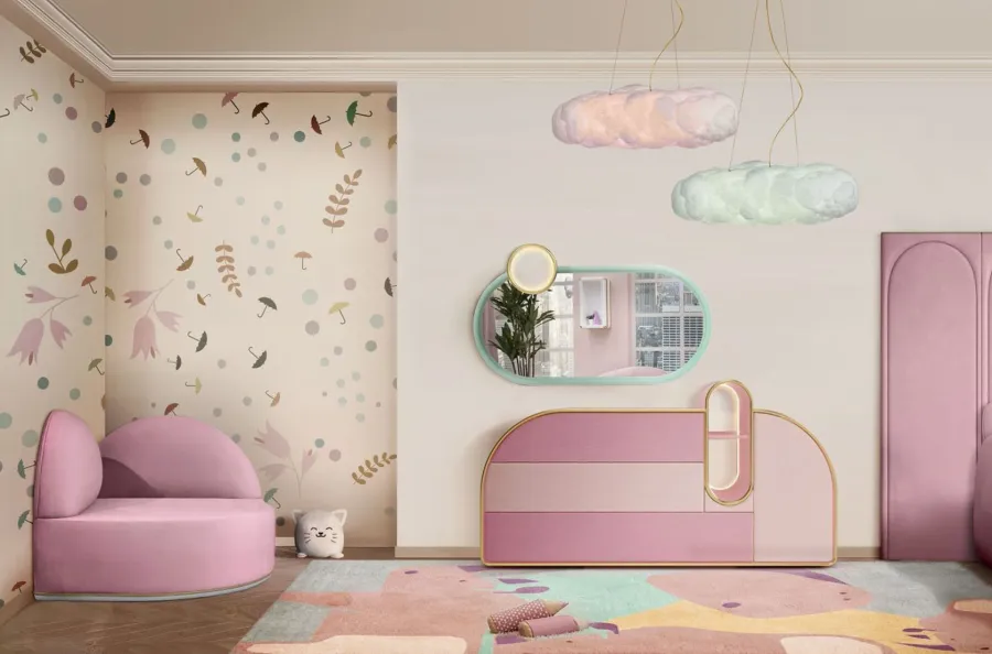 obrazek 7 Biała prestiżowa sofa dla dziecka