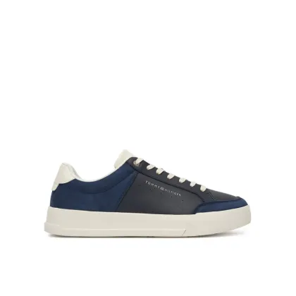 Zdjęcie Tommy Hilfiger Sneakersy Court Mix Lnubuck FM0FM05410 Granatowy
