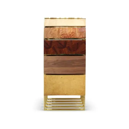 Picture Modern shelf for the living room - Malabar