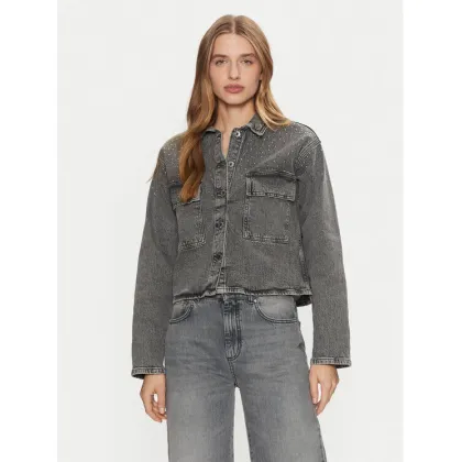 Zdjęcie Vero Moda Kurtka jeansowa Ellas 10321886 Szary Regular Fit