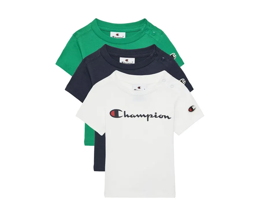 obrazek 1 Champion Komplet 3 t-shirtów 306900 Kolorowy Regular Fit