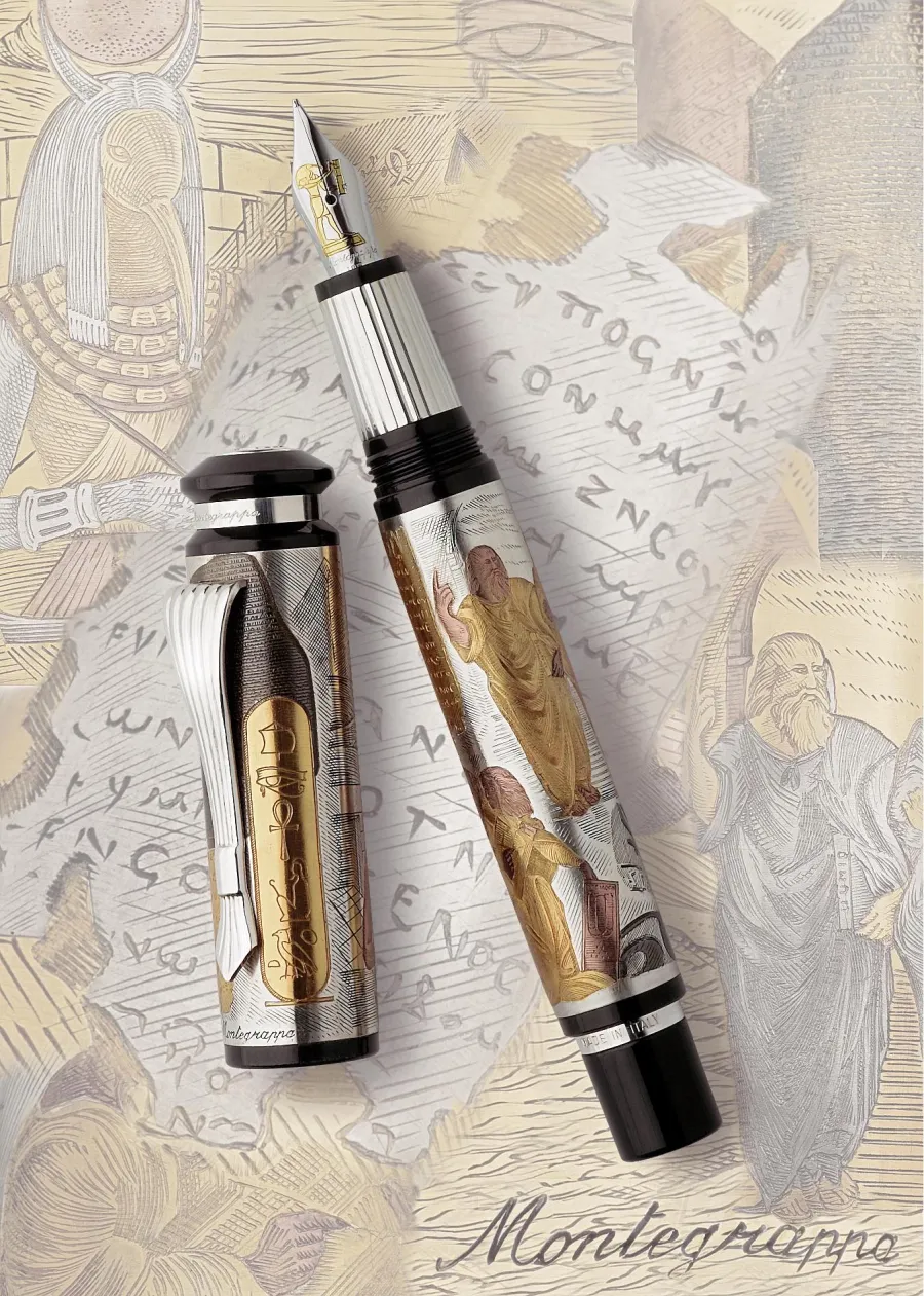 picture 1 Exclusive silver fountain pen - SOPHIA by Montegrappa