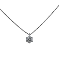 Zdjęcie Stylowy naszyjnik Punto Luce ze średnim diamentem