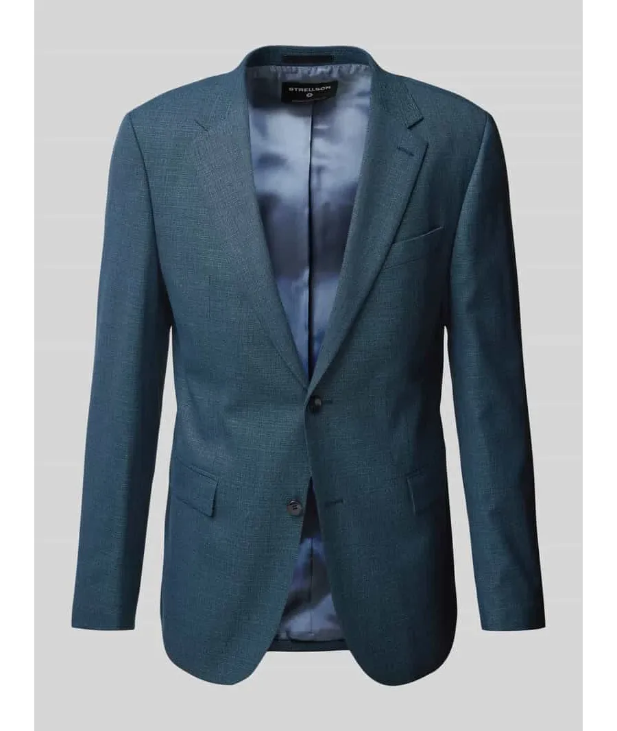 obrazek 1 Marynarka na 2 guziki o kroju slim fit z dodatkiem wiskozy model ‘Alzer’
