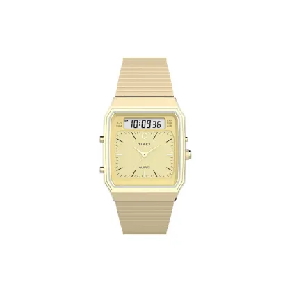 Zdjęcie Timex Zegarek Q Timex® 1982 Chronograph TW2Y06000 Złoty