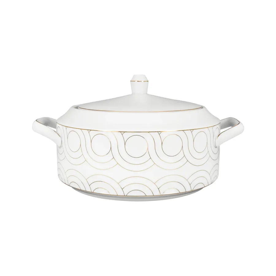 obrazek 10 Ekskluzywna porcelana stołowa 68el. - Porcel