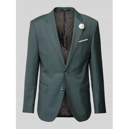 Zdjęcie Marynarka zapinana na dwa guziki z kołnierzem z połami model ‘Herby’