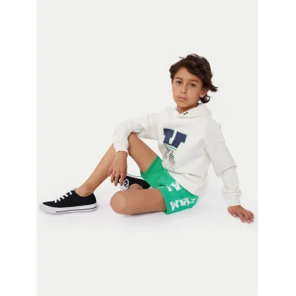 Zdjęcie Karl Lagerfeld Kids Szorty sportowe Z30025 D Zielony Regular Fit