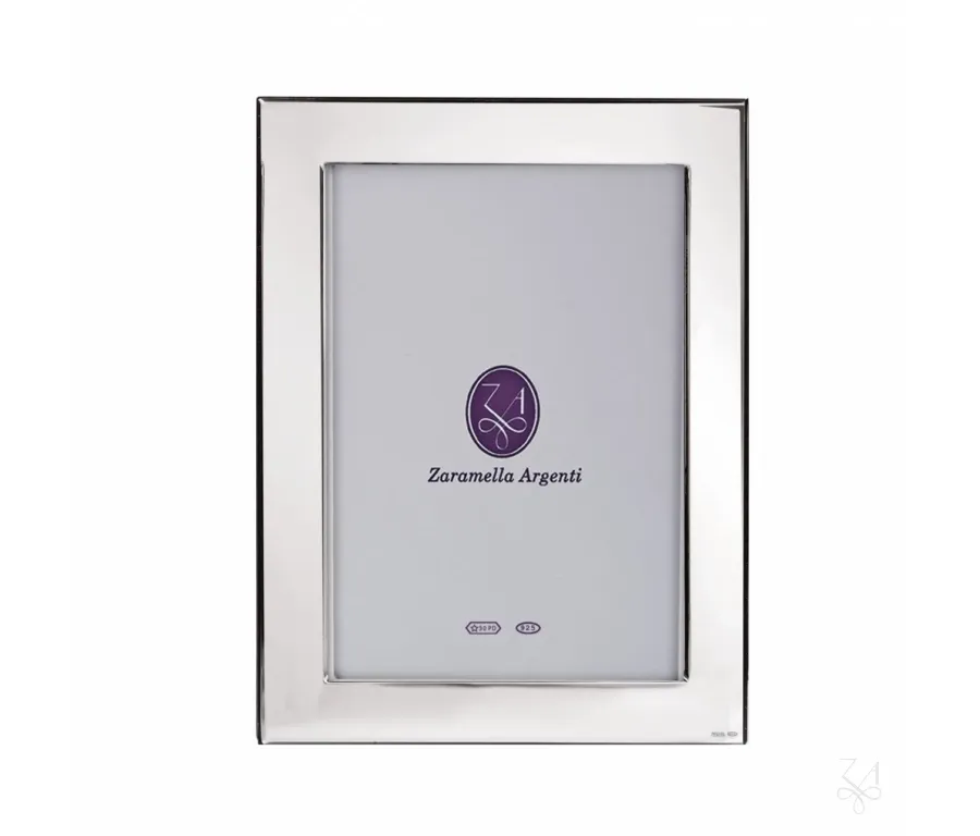 obrazek 1 Luksusowa srebrna ramka na zdjęcia 10×15 cm - Zaramella Argenti