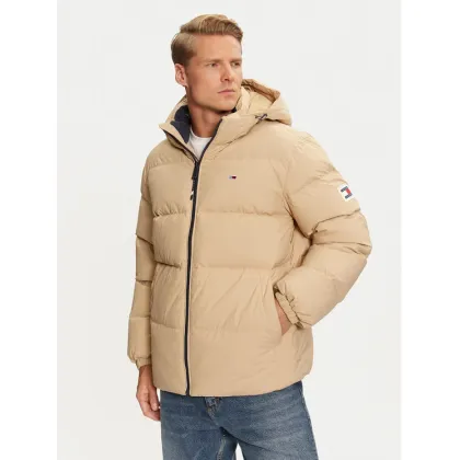 Zdjęcie Tommy Jeans Kurtka puchowa Essential DM0DM19786 Beżowy Regular Fit
