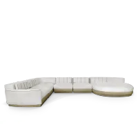 Picture Luxurious Portuguese white sofa