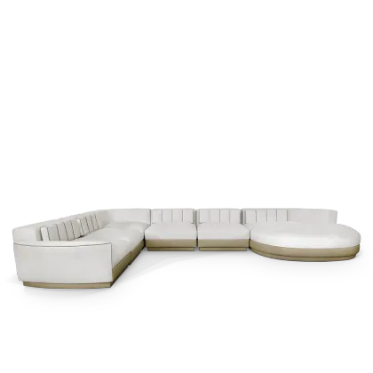 Zdjęcie Luksusowa portugalska biała sofa