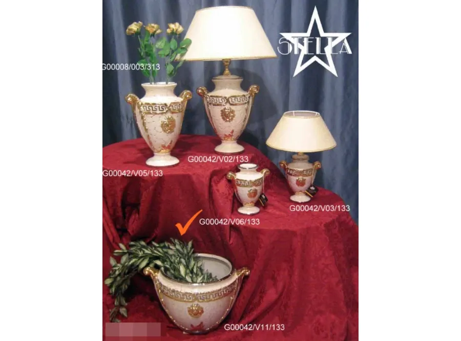 obrazek 1 Atrakcyjna ceramiczna donica z Włoch