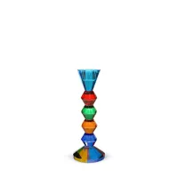 Zdjęcie Artystyczny świecznik ze szkła murano (22 cm)