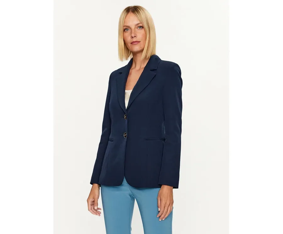 obrazek 1 Rinascimento Marynarka CFC0114943003 Granatowy Regular Fit