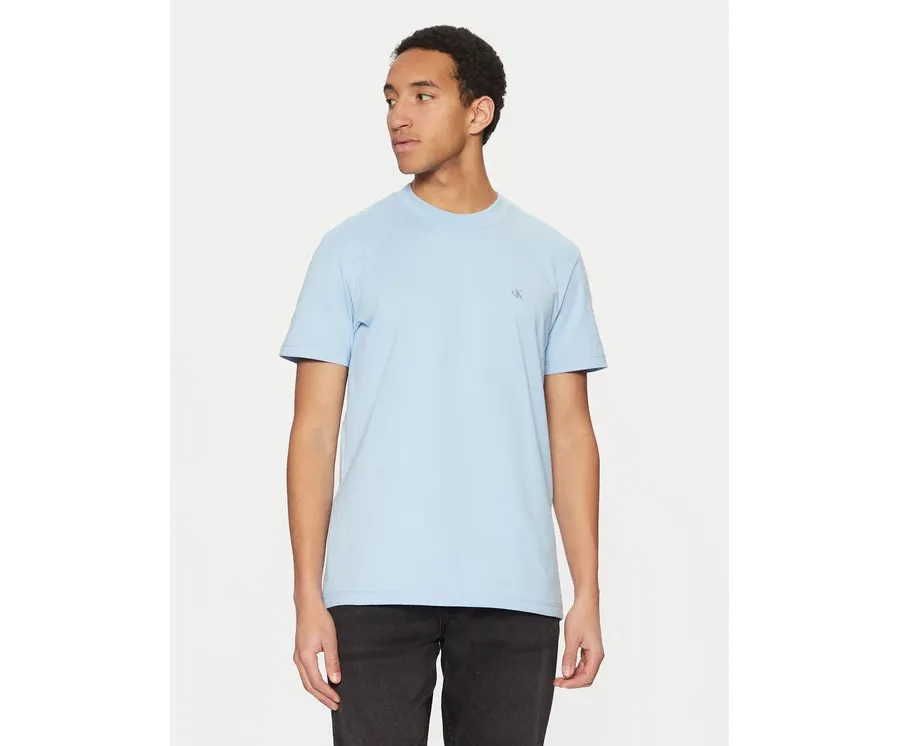 obrazek 1 Calvin Klein Jeans T-Shirt J30J326683 Błękitny Regular Fit