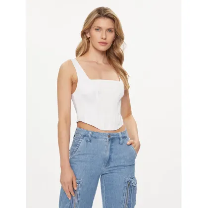 Zdjęcie Guess Top Sia W4GH47 WDEE2 Biały Regular Fit