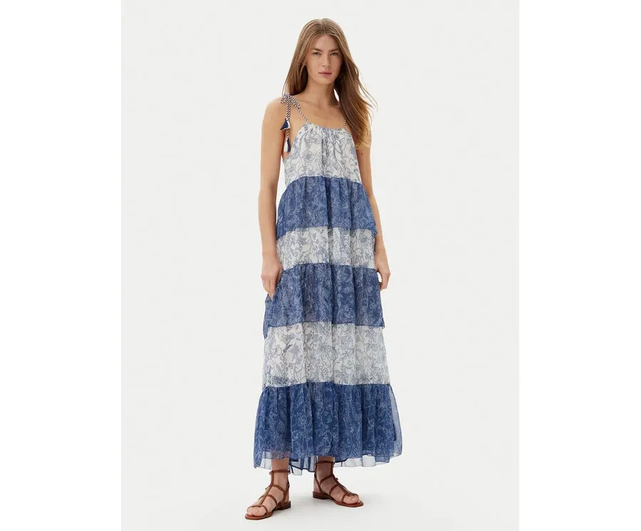 obrazek 1 Pepe Jeans Sukienka letnia PL953739 Niebieski Loose Fit
