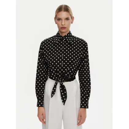 Zdjęcie Dolce&Gabbana Koszula F5P61T FSFNR Czarny Regular Fit