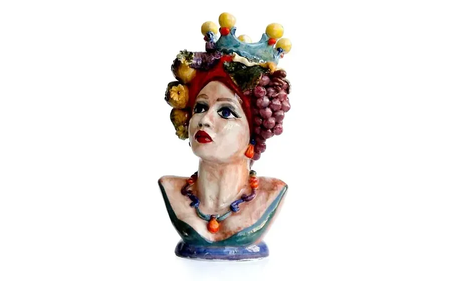 obrazek 1 Ceramiczna głowa greckiej bogini Persefony