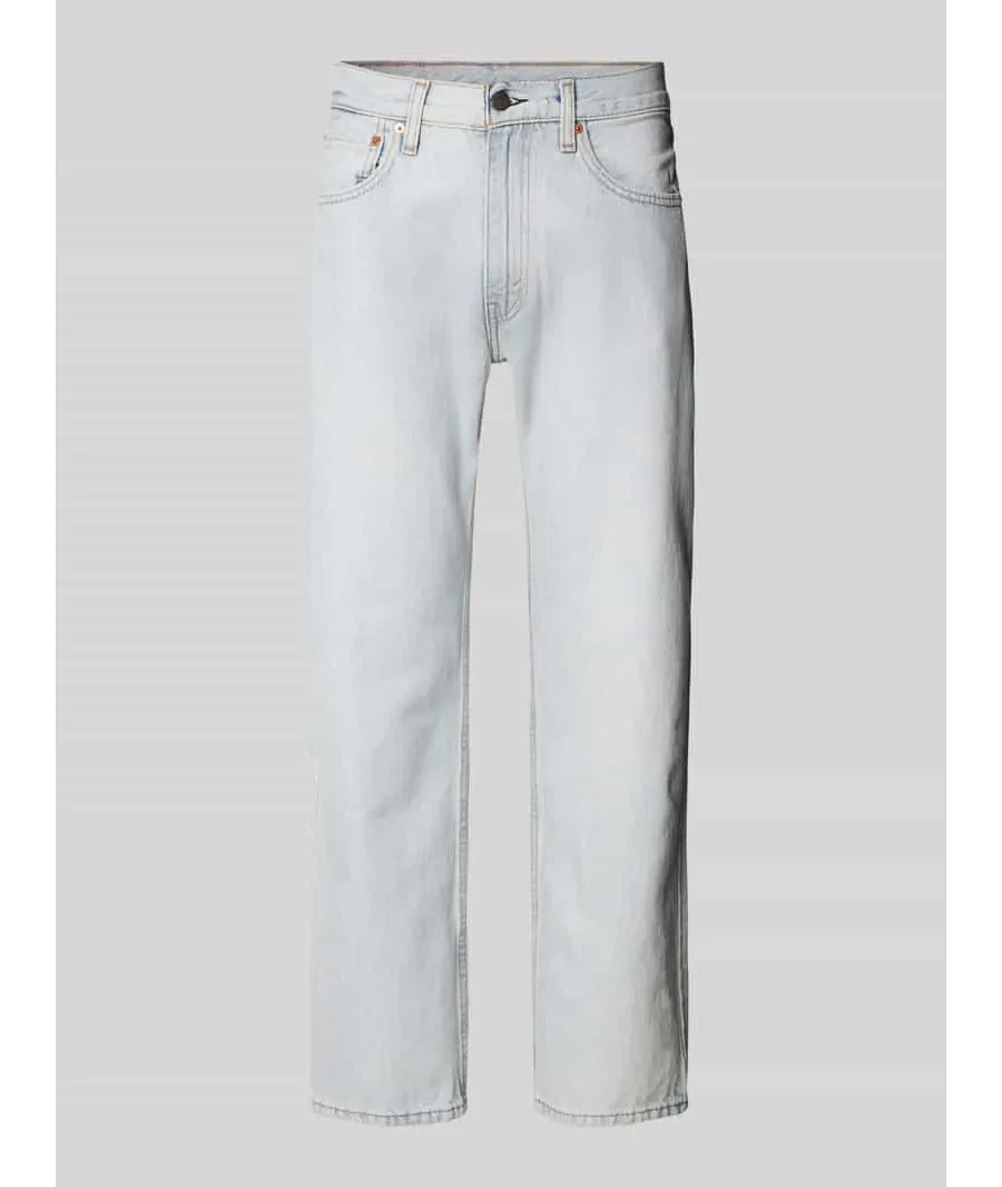 obrazek 1 Jeansy o kroju relaxed fit z 5 kieszeniami model ‘555’