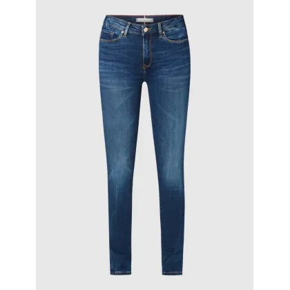 Zdjęcie Jeansy o kroju jegging fit z naszywką z logo
