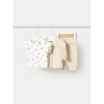 Zdjęcie Mayoral Komplet dresowy 1877 Beżowy Regular Fit