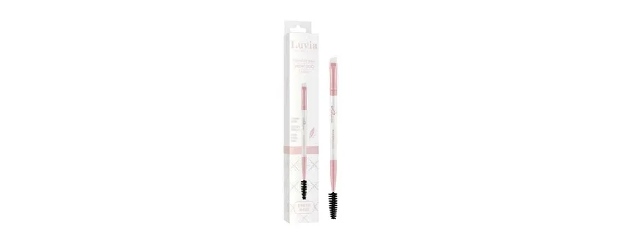 obrazek 1 Luvia Prime Vegan Brow Duo - Candy 430 Pędzelek do brwi 1 szt.