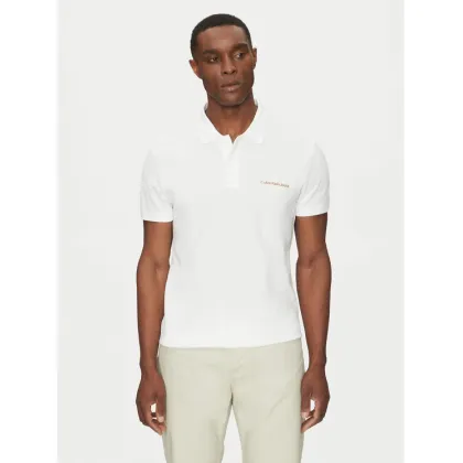 Zdjęcie Calvin Klein Jeans Polo Monologo J30J325664 Biały Regular Fit