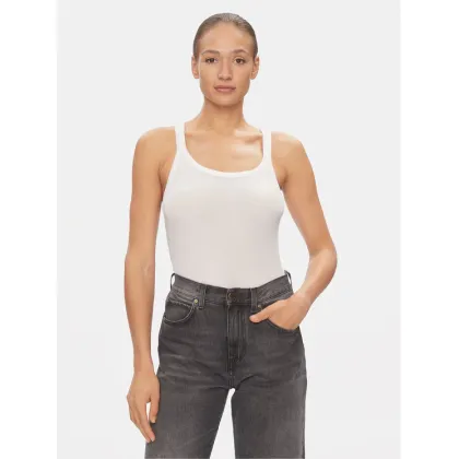 Zdjęcie Tommy Hilfiger Top UW0UW05200 Biały Slim Fit