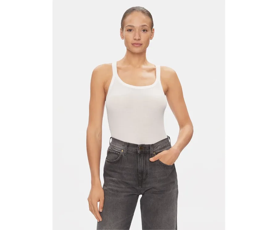 obrazek 1 Tommy Hilfiger Top UW0UW05200 Biały Slim Fit
