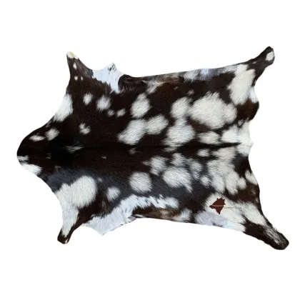 Zdjęcie Luksusowy dywan ze skóry koziej - 87x66 cm