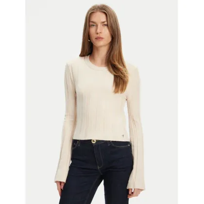 Zdjęcie Guess Sweter W5YR13 Z3OT0 Beżowy Regular Fit