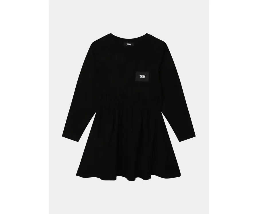 obrazek 1 DKNY Sukienka codzienna D32895 D Czarny Regular Fit