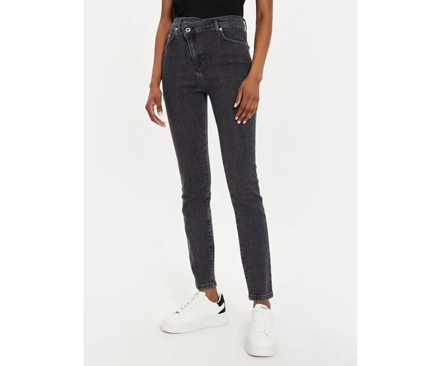 obrazek 1 Karl Lagerfeld Jeans Jeansy 245J1102 Szary Skinny Fit