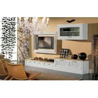 Zdjęcie Włoska meblościanka-wisząca szafka Vasistas, 1 ruchoma półka - Fratelli Mirandola