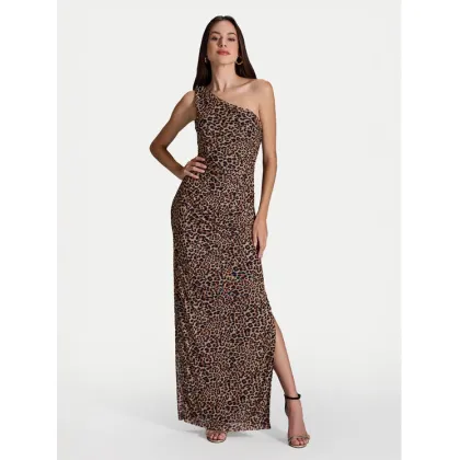 Zdjęcie Swing Sukienka wieczorowa 5AI16600 Beżowy Slim Fit