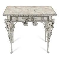 Picture A distinctive table with decorations for stylish interiors