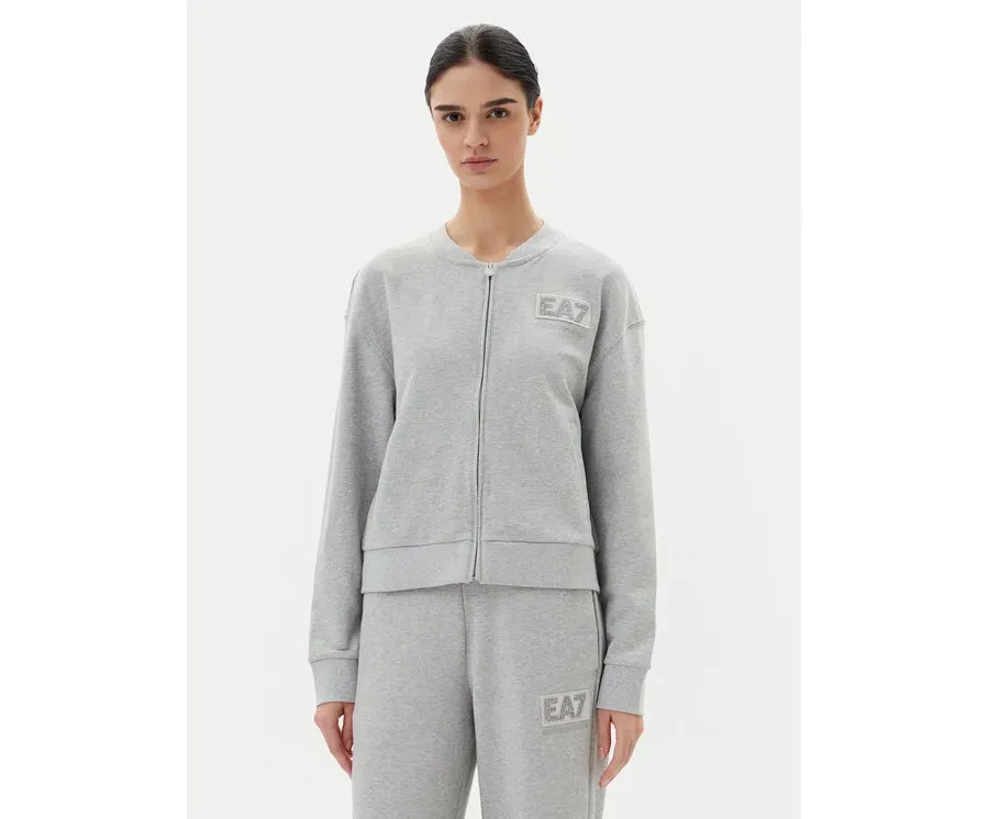 obrazek 1 EA7 Emporio Armani Bluza 7W000178 AF12473 O8002 Szary Regular Fit