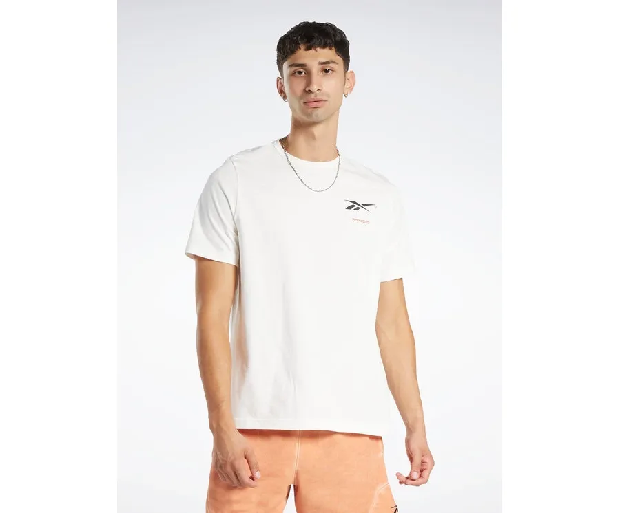 obrazek 1 Reebok T-Shirt Reebok Basketball Court Top T-Shirt HN5804 Biały Relaxed Fit